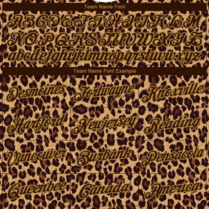 Custom Brown Brown-Old Gold Leopard 3D Pattern Long Sleeve Performance T-Shirt